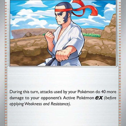 Black Belt's Training (099/131) [Scarlet & Violet: Prismatic Evolutions]