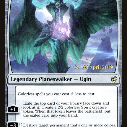 Ugin, the Ineffable [War of the Spark Prerelease Promos]