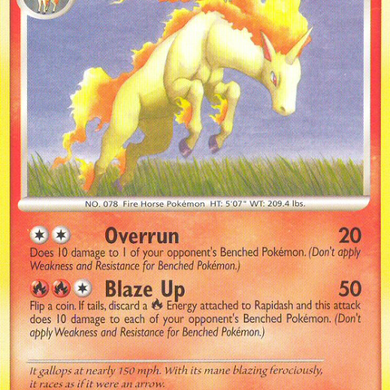 Rapidash (59/130) [Diamond & Pearl: Base Set]