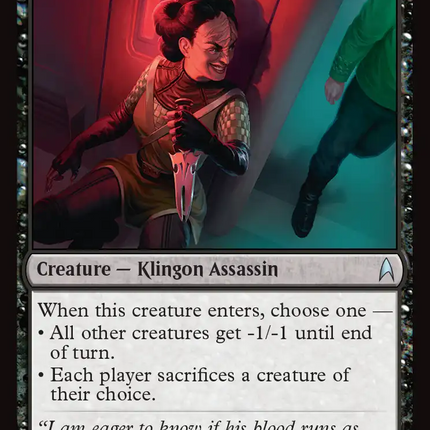 D'Ghor Bloodletter [Star Trek]