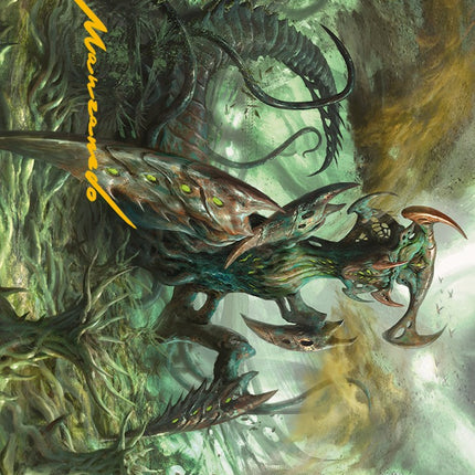 Zopandrel, Hunger Dominus Art Card (Gold-Stamped Signature) [Phyrexia: All Will Be One Art Series]