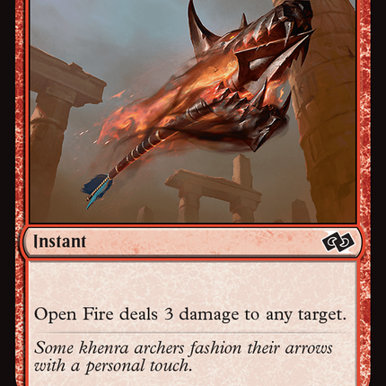 Open Fire [Foundations Jumpstart]