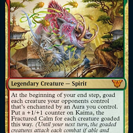 Kaima, the Fractured Calm [Kamigawa: Neon Dynasty Commander]