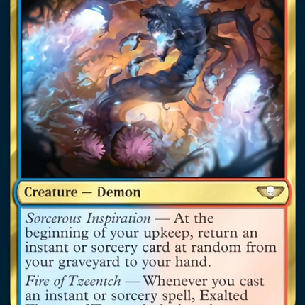Exalted Flamer of Tzeentch [Warhammer 40,000]