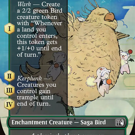 Summon: Fat Chocobo (Borderless) [FINAL FANTASY]
