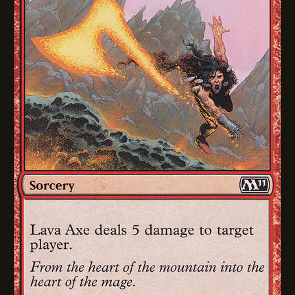 Lava Axe [Magic 2011]