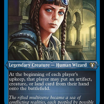 Braids, Conjurer Adept (Foil Etched) [Commander Masters]