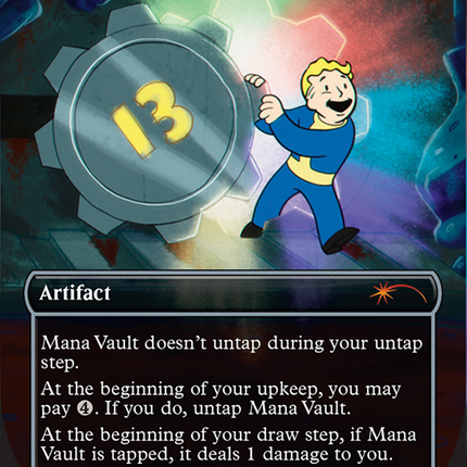 Mana Vault (Rainbow Foil) [Secret Lair Drop Series]