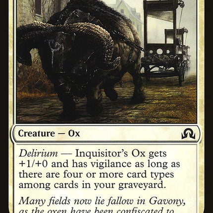 Inquisitor's Ox [Mystery Booster]