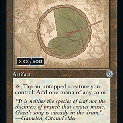 Springleaf Drum (Retro Schematic) (Serialized) [The Brothers' War Retro Artifacts]