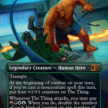 The Thing (Borderless) [Marvel Super Heroes Commander]