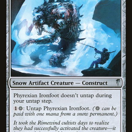 Phyrexian Ironfoot [Coldsnap]