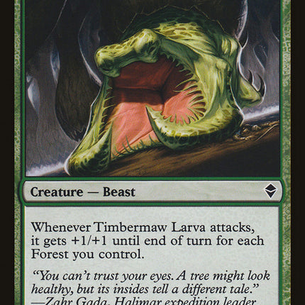 Timbermaw Larva [Zendikar]