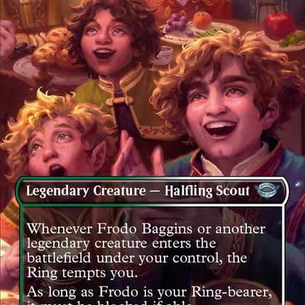 Frodo Baggins (Borderless Alternate Art) [The Lord of the Rings: Tales of Middle-Earth]