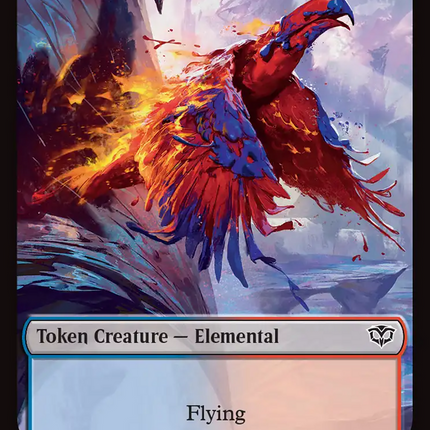 Elemental (0003) // Treasure Double-Sided Token [Secrets of Strixhaven Tokens]