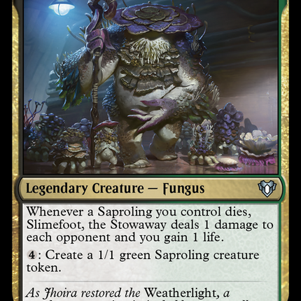 Slimefoot, the Stowaway [Commander Masters]