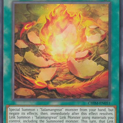 Salamangreat Burning Shell [CHIM-EN051] Common