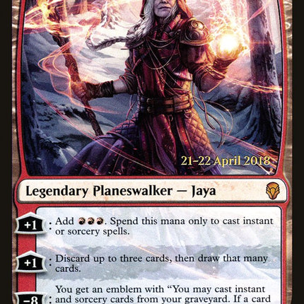 Jaya Ballard [Dominaria Prerelease Promos]