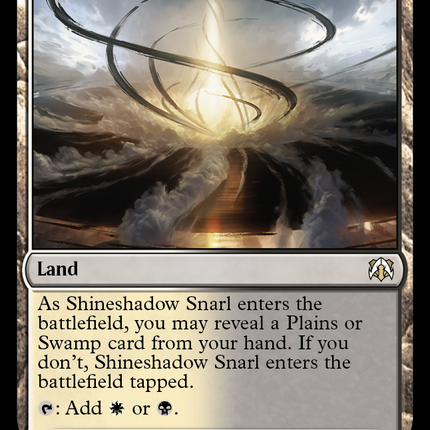 Shineshadow Snarl [March of the Machine Commander]