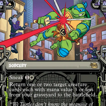 Leonardo's Technique (Showcase) [Teenage Mutant Ninja Turtles]