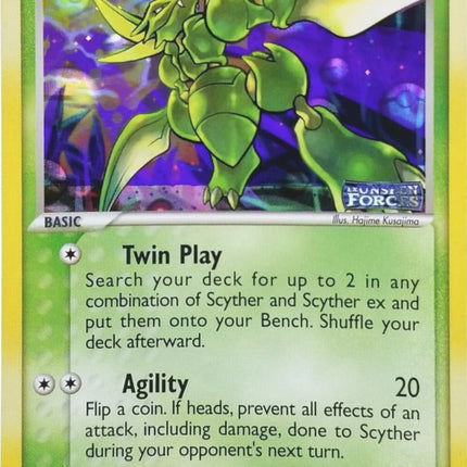 Scyther (46/115) (Stamped) [EX: Unseen Forces]