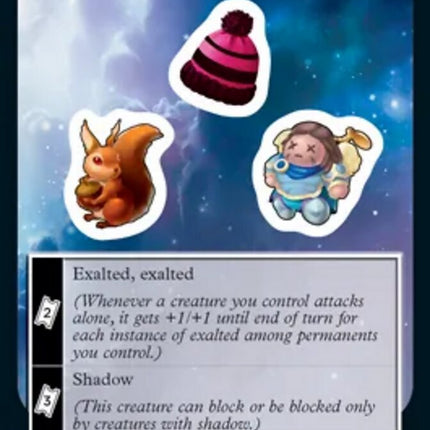 Urza's Dark Cannonball [Unfinity Stickers]