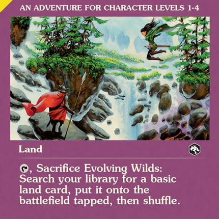 Evolving Wilds (Dungeon Module) [Dungeons & Dragons: Adventures in the Forgotten Realms]