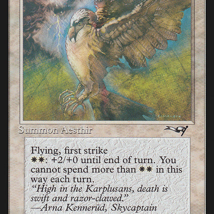 Wild Aesthir (Lightning Background) [Alliances]