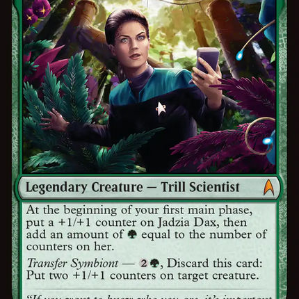 Jadzia Dax, Living Legacy [Star Trek]