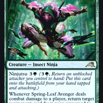 Spring-Leaf Avenger [Kamigawa: Neon Dynasty Prerelease Promos]