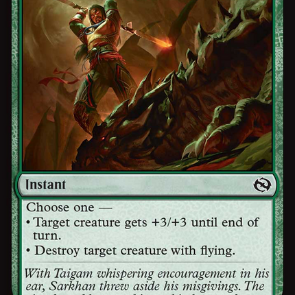 Sarkhan's Resolve [Tarkir: Dragonstorm]