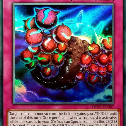 Paleozoic Eldonia [OP06-EN007] Super Rare
