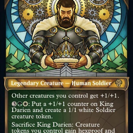 King Darien XLVIII (Showcase Textured) [Dominaria United]