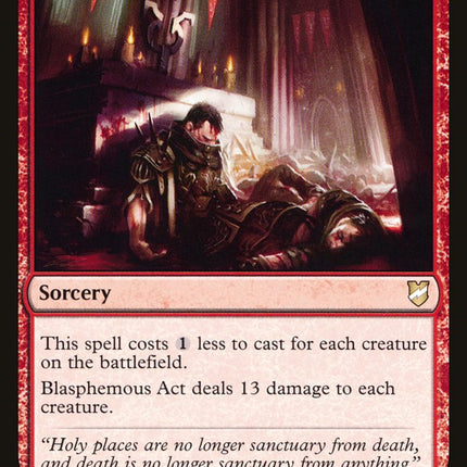 Blasphemous Act [Commander 2018]