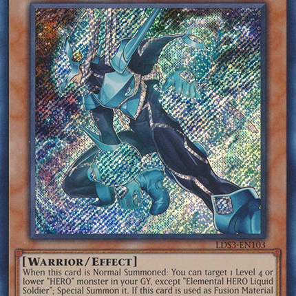 Elemental HERO Liquid Soldier [LDS3-EN103] Secret Rare