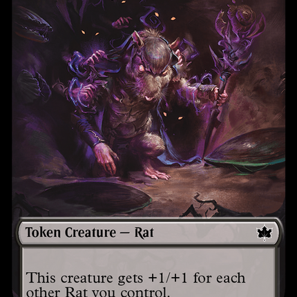 Rat Token [Bloomburrow Tokens]