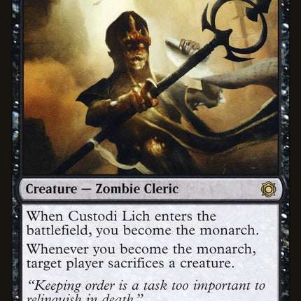 Custodi Lich [Conspiracy: Take the Crown]
