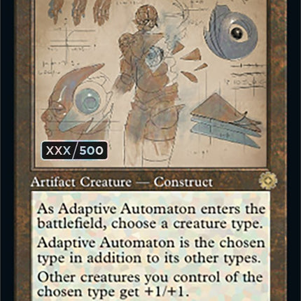 Adaptive Automaton (Retro Schematic) (Serialized) [The Brothers' War Retro Artifacts]