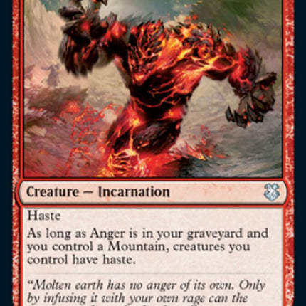 Anger [Dungeons & Dragons: Adventures in the Forgotten Realms Commander]