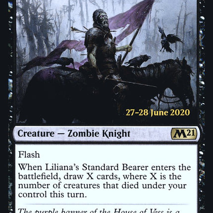 Liliana's Standard Bearer [Core Set 2021 Prerelease Promos]