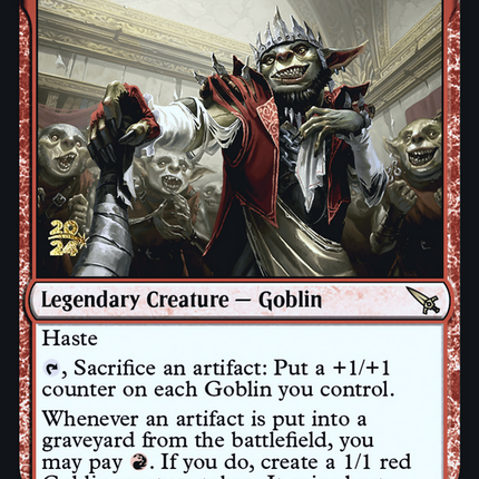Krenko, Baron of Tin Street [Murders at Karlov Manor Prerelease Promos]