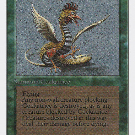 Cockatrice [Unlimited Edition]