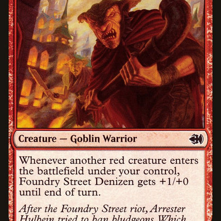 Foundry Street Denizen [Duel Decks: Merfolk vs. Goblins]