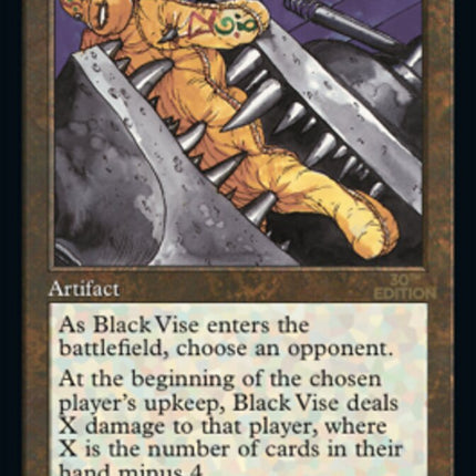 Black Vise (Retro) [30th Anniversary Edition]