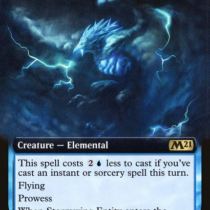 Stormwing Entity (Extended Art) [Core Set 2021]