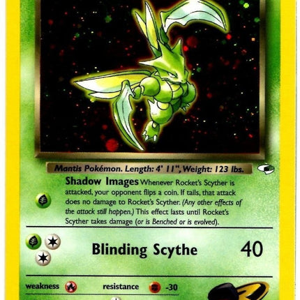 Rocket's Scyther (13/132) [Gym Heroes Unlimited]
