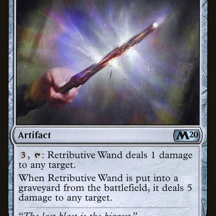 Retributive Wand [Core Set 2020]