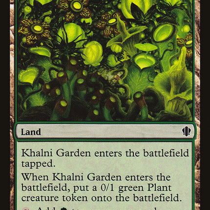 Khalni Garden [Commander 2013]