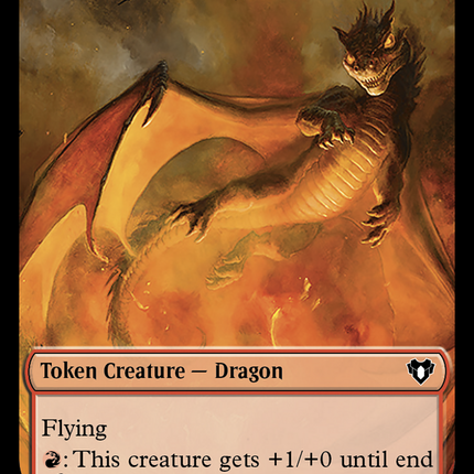 Treasure // Dragon (0020) Double-Sided Token [Commander Masters Tokens]
