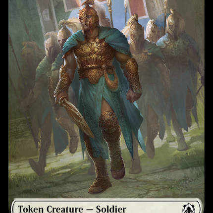 Soldier // Insect Double-Sided Token [March of the Machine Commander Tokens]